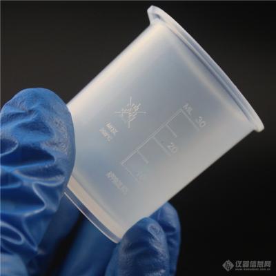 China Teflon PFA PTFE Plastic Beaker 30 - 500 Ml Lab Glassware Plasticware for sale