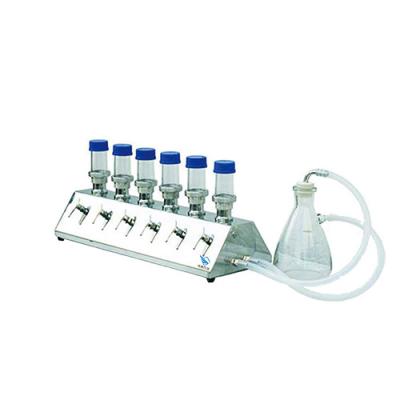 China 6-Gang Microbial Limit Filter 600ml/Min Biochemistry Instruments for sale