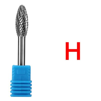 China Bidentate Pattern Rotary Carbide Burr for Solid Cutting Tools Grinding Cutter Burs for sale