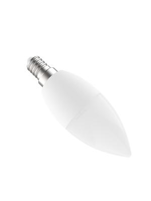 China Bulbos plásticos de C37 E14/de alumínio baixos do diodo emissor de luz de 5.5W 470LM Smart à venda