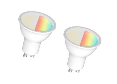 China 96 Degree Beam Angle 470LM 5.5W Gu10 Colour Changing Bulbs for sale
