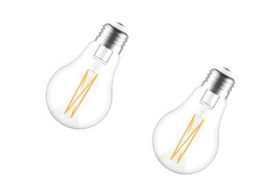 China Glass Material PF0.5 Life 15000hrs Dimmable Ra80 LED Filament Lamp for sale