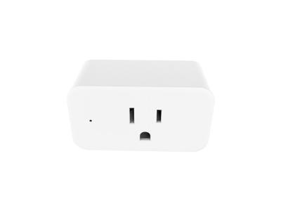 China Plastic Material 15A Max Power 1800W Wifi Smart Power Plug for sale