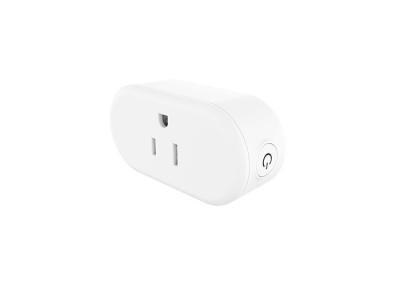 China Plastic Material 15A IP20 Size 78*38*49mm Indoor Smart Power Plug for sale