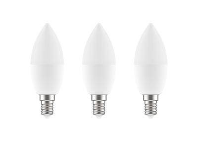 China Color Temp W / CCT / RGBW 470LM 5.5W Indoor Smart C37 LED Candle Bulb for sale