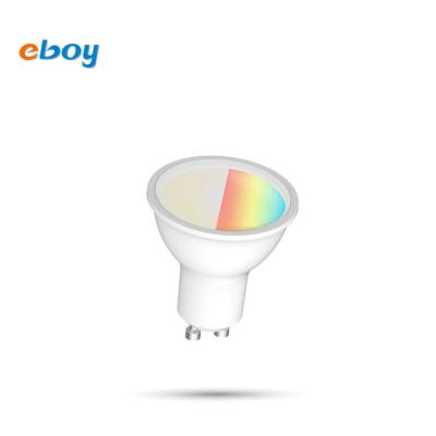 China RGB CCT Smart Gu10 Led Bulbs Adjustable Light 220V 4.5w 350lm for sale