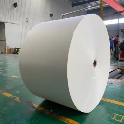 中国 1300mmは350グラムのPE塗被紙ロールを 販売のため