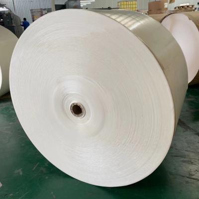 China Eco 300g Paper Jumbo 1200mm PE Coated Paper In Roll Chemical Mechanical Pulp for sale