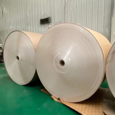 China 300g Jumbo Paper Roll 1200mm PE Coated Paper In Roll Chemical Pulp for sale