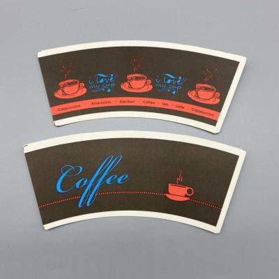 China FDA Double Sided Cup Stock Paper 26oz Smooth Surface Custom Logo Printed for sale