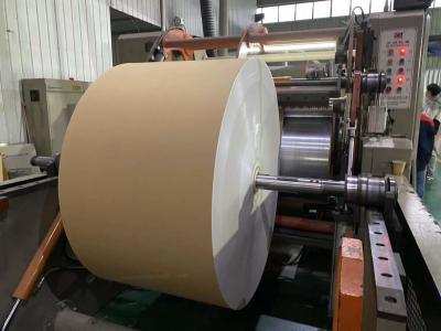China Single Side PE Coated Brown Kraft Rolling Paper For Beverage Industry for sale