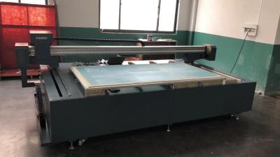 China Automatic Flatbed UV Laser Engarver For Textile Screen Bedsheet , Curtain , Garment for sale