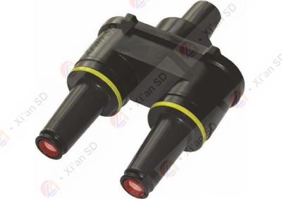 China SF6 RMU Medium Voltage Gas Insulated Switchgear Component American Double Bushing for sale