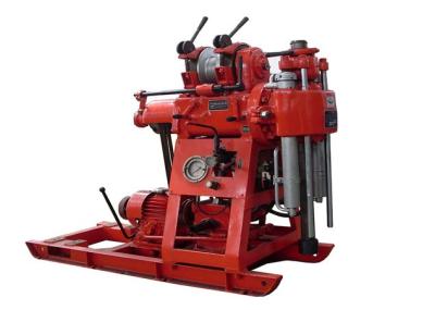 China Red High Speed Compact Hydraulic Engineering Drilling Rig for sale