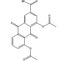 China Diacerein 98% (By HPLC) Molecular Formula: C19H12O8,CAS No.: 13739-02-1 for sale