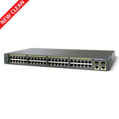 China WS-C2960+48TC-L Intelligent Ethernet Switch Cisco 2960 48 Ports 110 V AC Input Voltage 2960-PLUS 48TC-L for sale