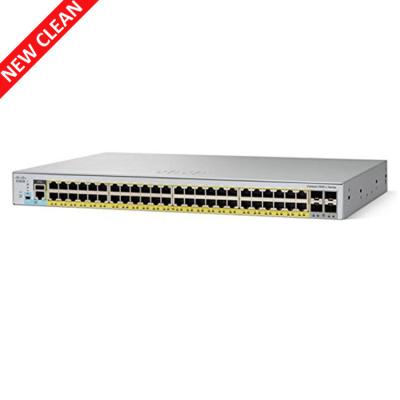 China 2960L Cisco Poe Network Switch , Cisco Ethernet Switch WS-C2960L-48PQ-LL for sale