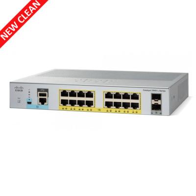 China LAN Lite 16 Port Cisco Network Switch WS-C2960L-16PS-LL With 1 Year Warranty for sale