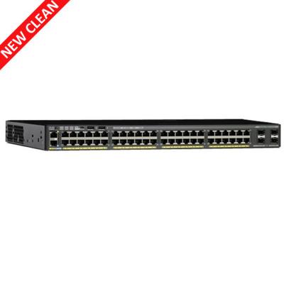 China Stackable 48 Ports Managed Poe Network Switch LAN Base WS-C2960X-48FPD-L for sale