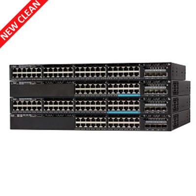 China 3650 2x10G Gigabit Network Switch Cisco 3650 48 Port Poe WS-C3650-48PD-E for sale