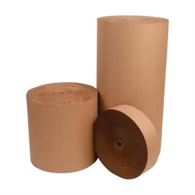 Chine 200 gm-440 gm rouleaux de papier kraft carton kraft brun non blanchi à vendre