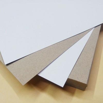 Chine Tableau de papier duplex industriel avec dos gris 230g-400g Haute rigidité à vendre