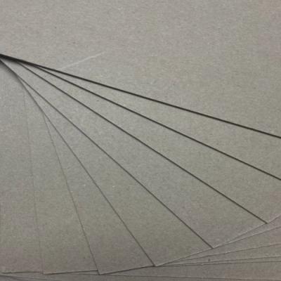 China Recycled Gray Paper Board Smooth Grey Chip Board Laminated ply SGS for sale