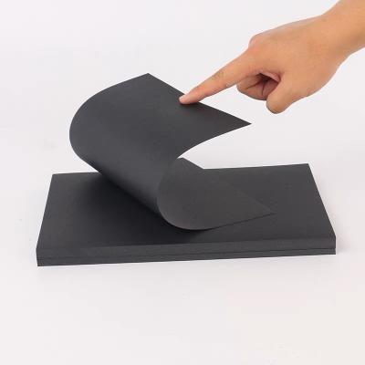 中国 木造パルス リサイクル紙 120gm~450gm 黒 ブリストル板 硬折り紙 販売のため