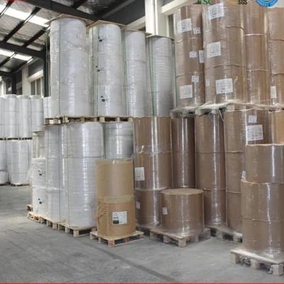 Chine Papeterie de bureau à haute rigidité Papeterie thermique sur mesure lisse Jumbo Roll à vendre