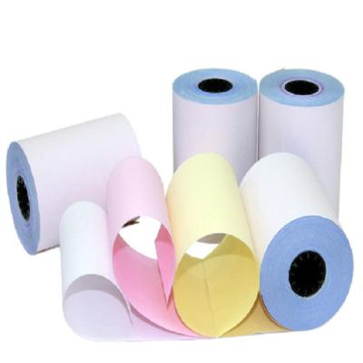 China Coated Carbonless NCR Printing Paper Virgin Pulp Paper 45gsm-80gsm Substance for sale