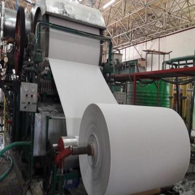 China Papel revestido de massa de madeira de peso leve Impressão de papel em rolos LWC SGS à venda