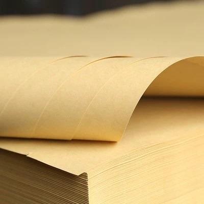 China High quaity kraft paper 65gsm/70gsm/80gsm 100% virgin pulp in rolls for sale