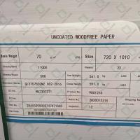 Quality Customized Offset Printing Paper White Woodfree Wood Pulp Offset Paper for sale