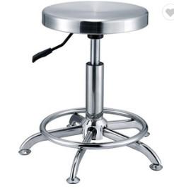 China Round Swivel Stainless Steel Lab Stool L36*W36*H46 Anti - Ultraviolet Water Proof for sale
