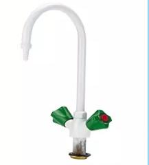 China Ergonomic Handle Laboratory Safety Equipment Sink Faucet Resistant To Most Chemicals for sale