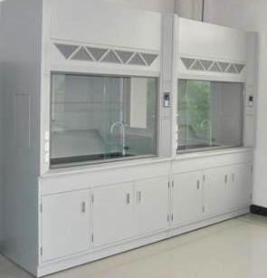 China Steel Laboratory Fume Hood Fume Extraction System 0.07~0.09mm Epoxy Resin Coating for sale