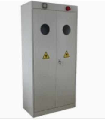 China Laboratory Furniture Full Steel Gas Cylinder Storage Cabinets High Strength for sale