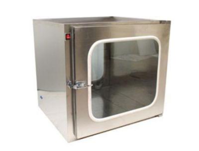 China Stainless Steel Pass Box Smooth Wear , Interlock Clean Room Equipment for sale