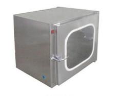 China Lab Clean Room Air Shower 99.999% Stainless Steel Pass Box for sale