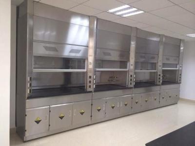 China Chemistry Ductless Laboratory Stainless Steel Fume Hood / Fume Cupboard for sale