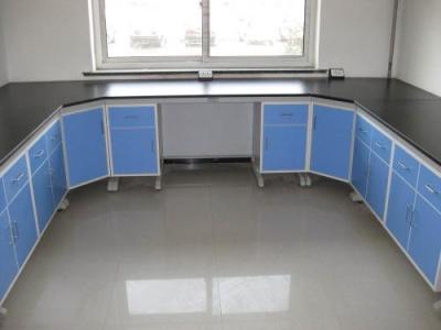 China C Frame Medical Lab Table , Used Medical Laboratory Table Island Workbench for sale