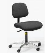 China Cleanroom Adjustable Anti Staitc Esd Safe Lab Chair Industrial Office Pu Foam for sale