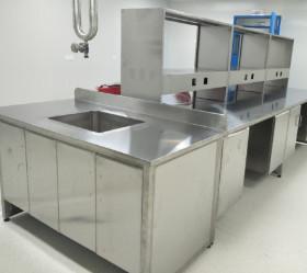 China OEM Single Layer C Frame Stainless Steel Lab Furniture for sale