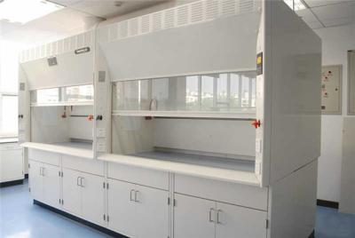 China Rectangular Chemical Laboratory Fume Hood Platform Mounted for sale