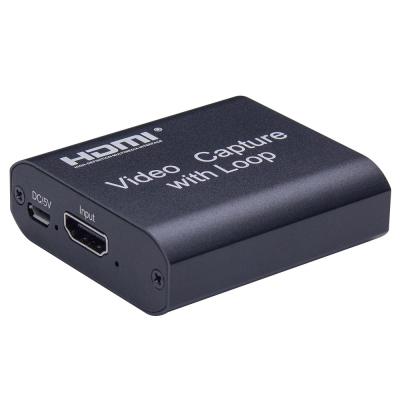 China VGA Graphics Capture Card 4K HDMI To USB 2.0 Streaming Video Recording Box 12Bit for sale
