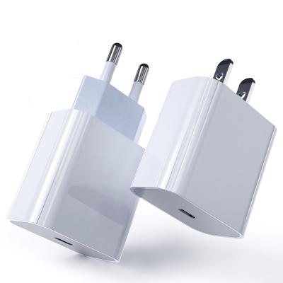 China 240v 20w Type C Fast Charger 18W Adapter PD 240v For IPhone Charger for sale