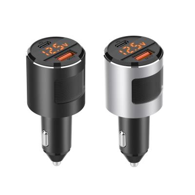 China 24V 65W USB C Car Charger 18W PD Fast Charging Laptop Adapter For IPhone for sale