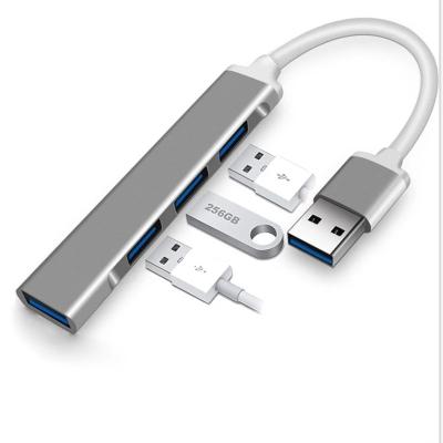 China 20cm 3.0 USB HUBs 4 Port USB C OTG Splitter Adapter 5Gbps for sale