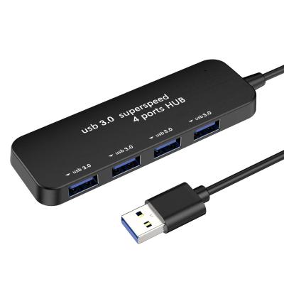 China Ultra Thin 4 Port 3.0 USB HUBs For Computer High Speed Indicator 24AWG 70g for sale