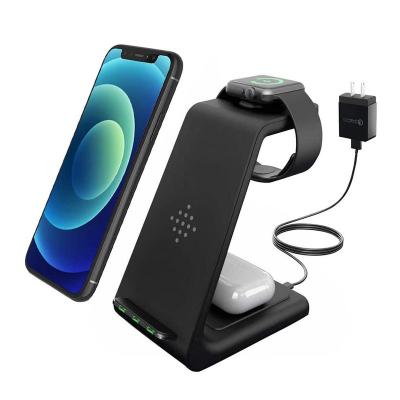 China 15W Fast Induction Wireless Charger Stations Stand 5V 3A for sale